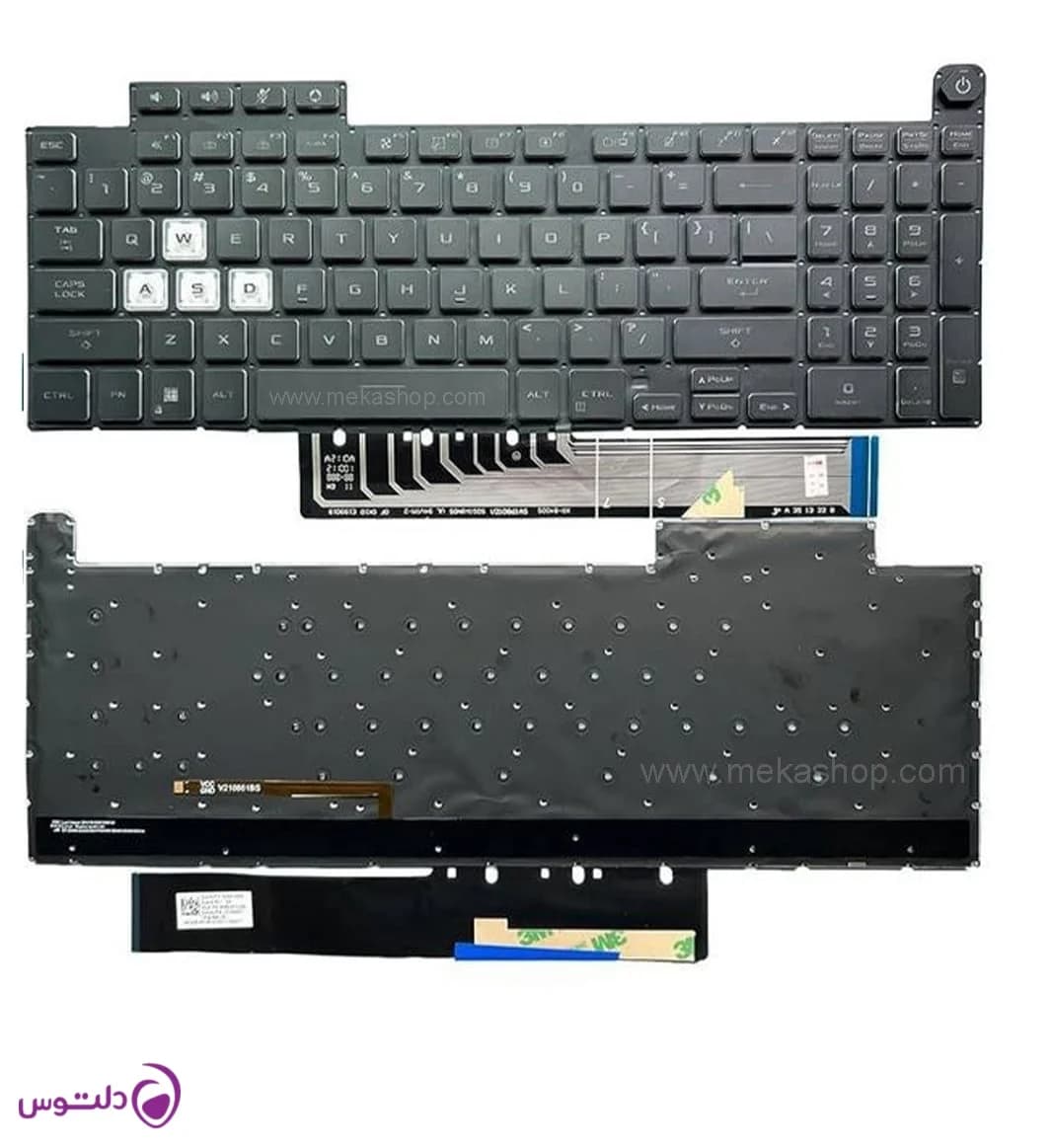 کیبورد لپ تاپ ASUS TUF Gaming FX507