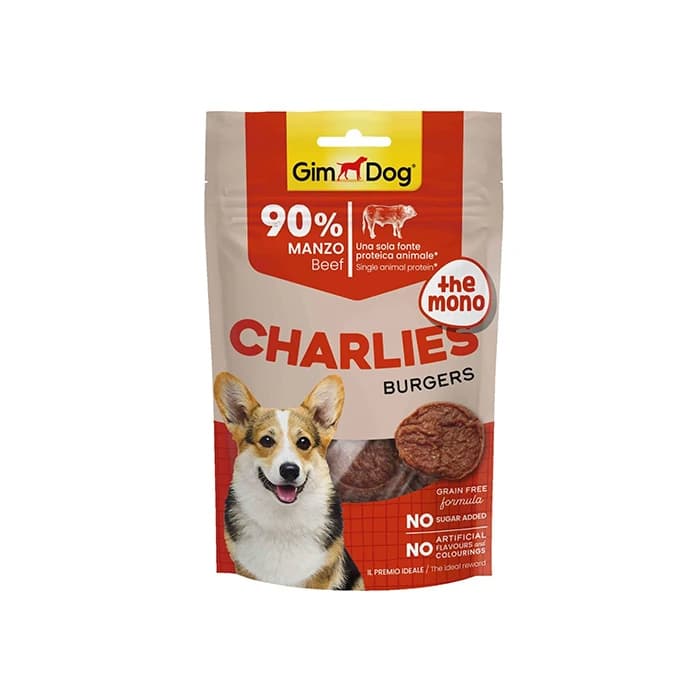 تشویقی سگ جیم داگ برگر گوشت گاو | Gim Dog Treats — تصویر ۲