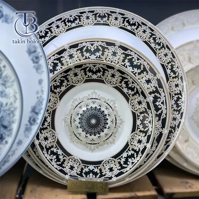 سرویس آرکوپال – مدل باواریا مشکی – 6 نفره – برند MG