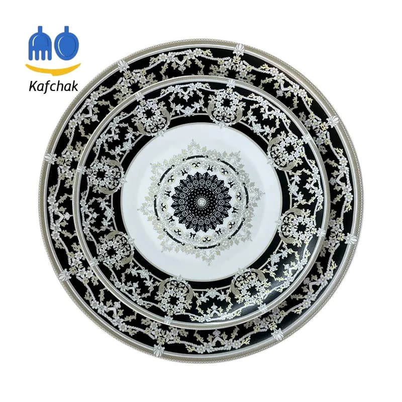 سرویس آرکوپال – مدل باواریا مشکی – 6 نفره – برند MG — تصویر ۵