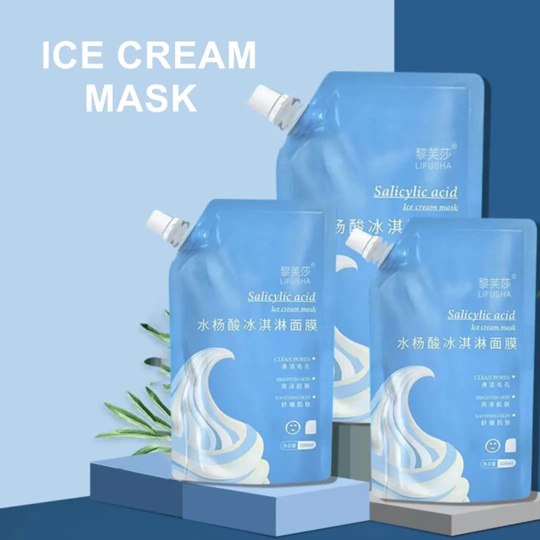 ماسک بستنی سالیسیلیک اسید لیفوشا Lifusha