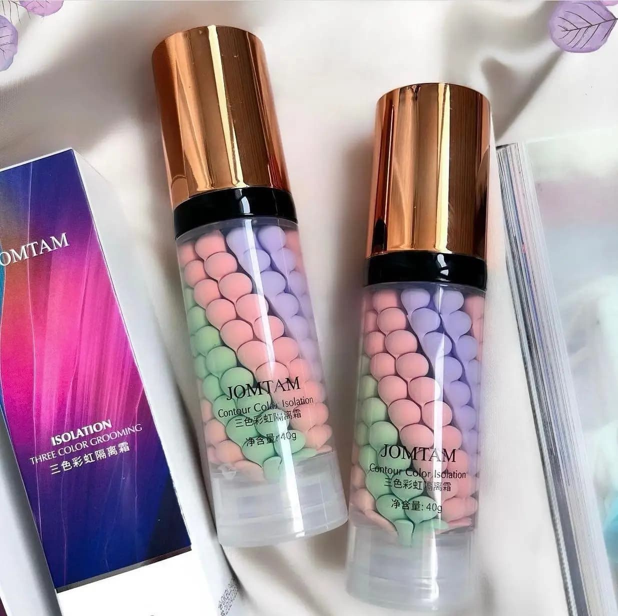 کرم 3 کاره رنگی جام تام Jomtam