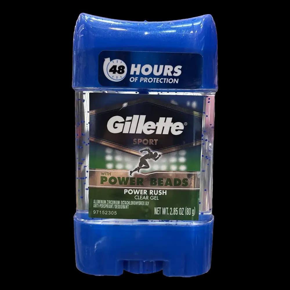مام ژل ضد تعریق مردانه ژیلت Endurance مدل Power Rush