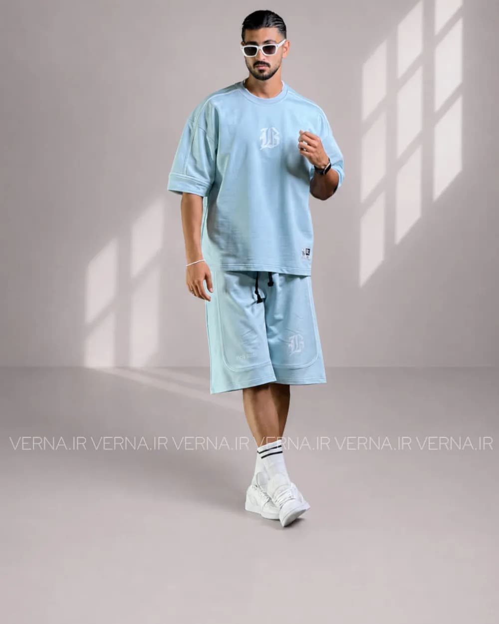 ست تیشرت و شلوارک مردانه RICH SOON-B