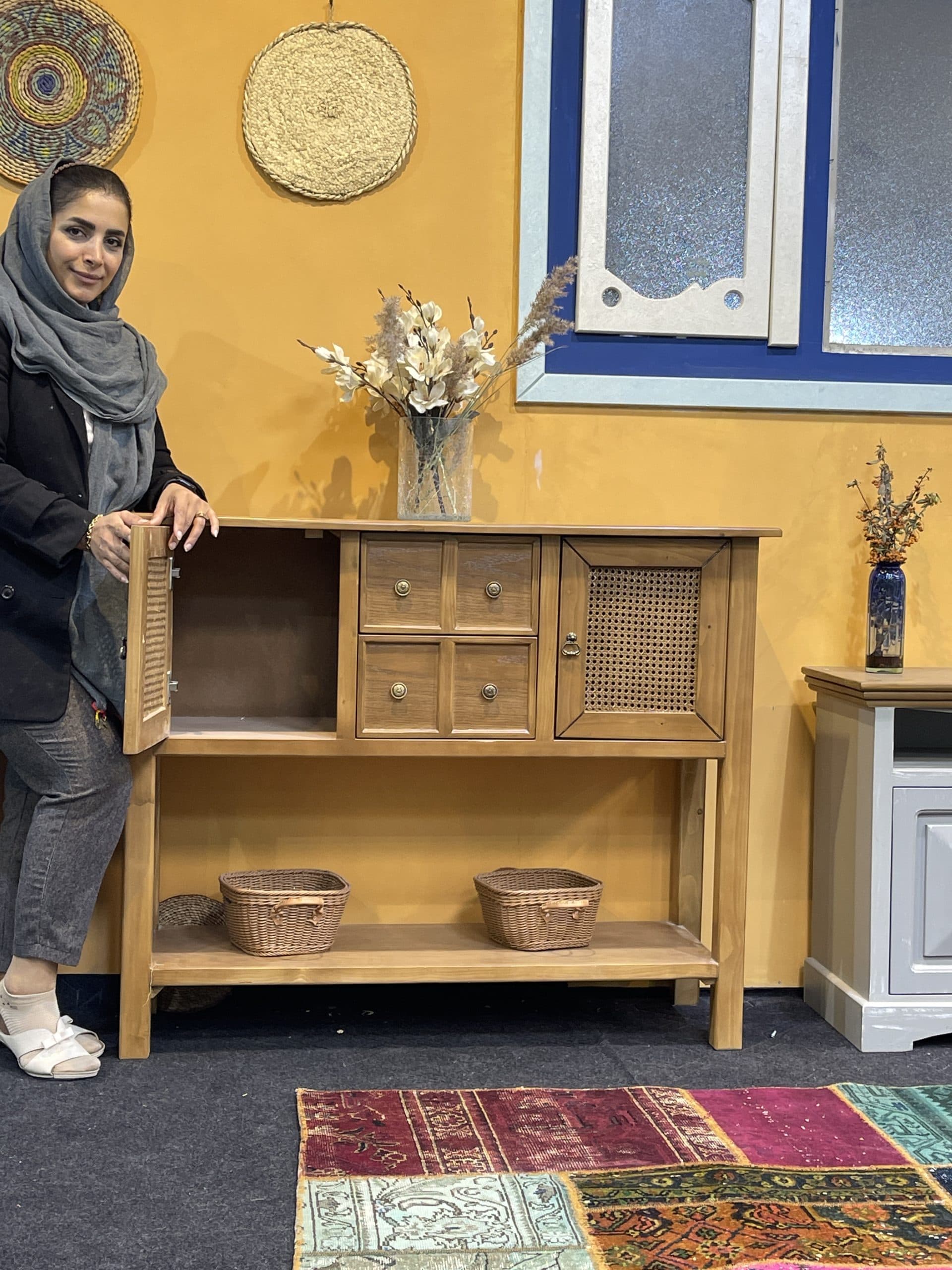 کنسول حصیری سارا