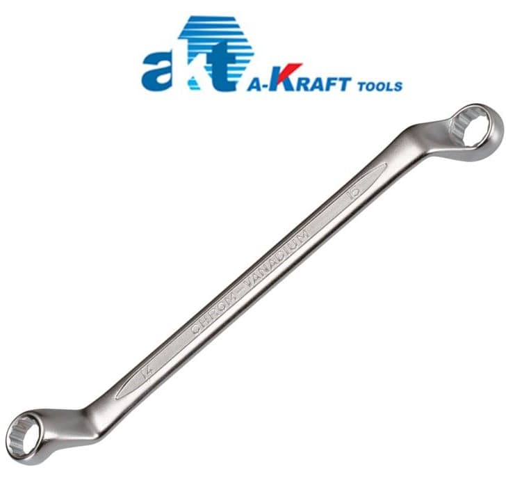 آچار دوسررينگ 75 درجه 17×19 ميليمتر آکرافت تایوان کد A63111719
