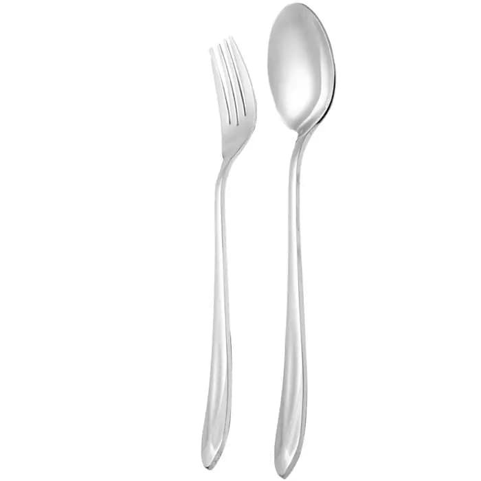 قاشق و چنگال تک مات DF020 استیل MGS