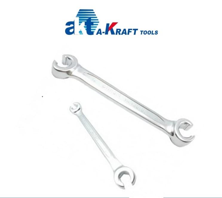 آچار دو سر رینگی چاکدار 8×9 م م آکرافت کد A63210809