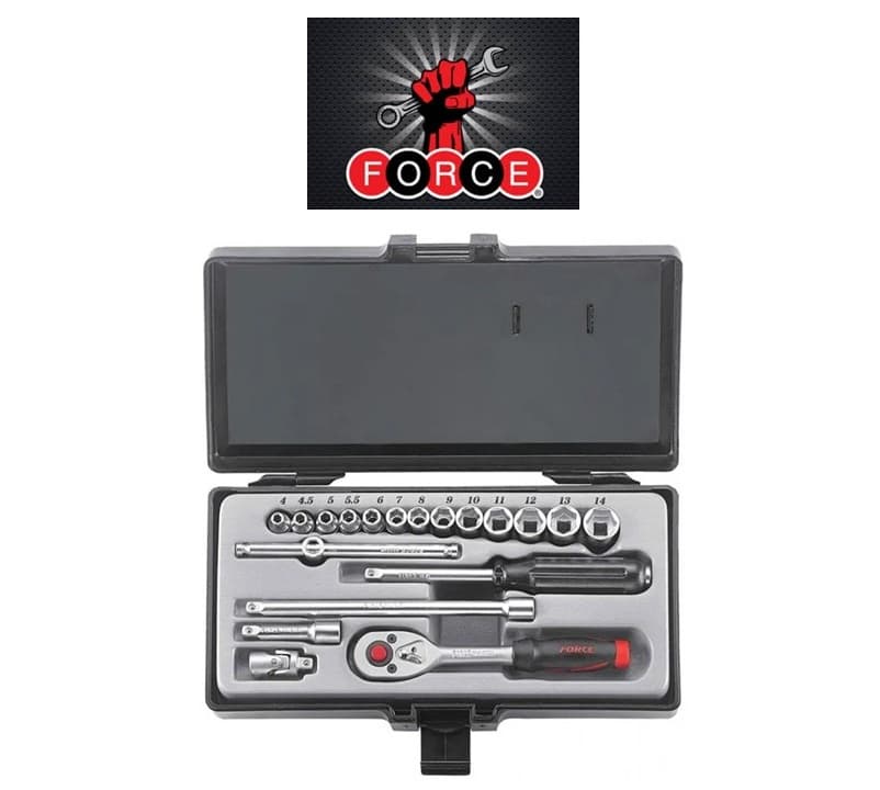 جعبه بکس 19 عددی 1/4 درایو فورس کد F2203M-5
