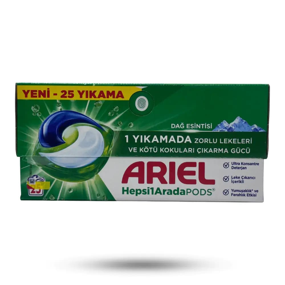 قرص ماشین لباسشویی آریل DAG ESINTISI بسته 25 عددی