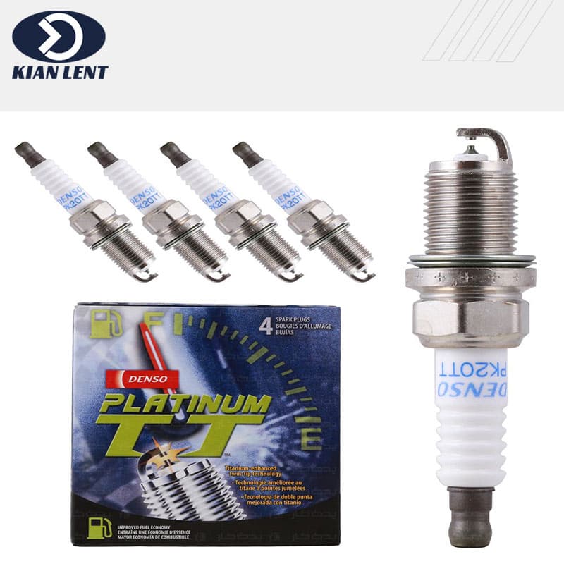 شمع پایه کوتاه دوبل پلاتینیوم دنسو -DENSO (اورجینال)
