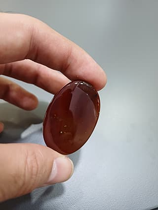عقیق کبدی کد 1569 — تصویر ۷