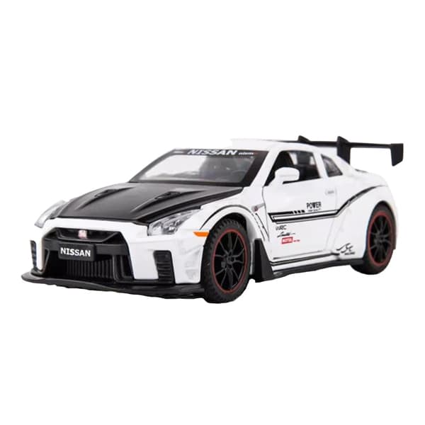 ماکت ماشین چه ژی نیسان عقب کش مدل Nissan GTR مقیاس 1:24