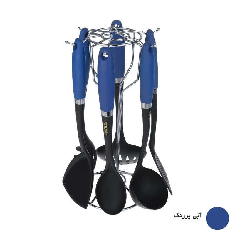 سرویس کفگیر ملاقه ۷ پارچه عروس ویکتوریا کد 74349 — تصویر ۳