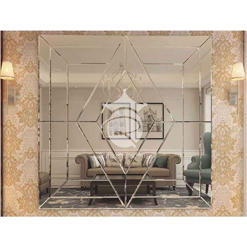 آینه دکوراتیو طرح زرنگار