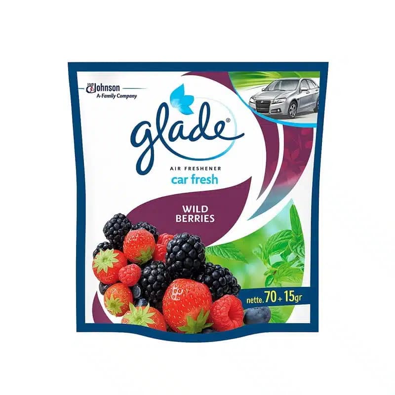 خوشبو کننده خودرو گلید Glade مدل Car Fresh رایحه Wild Berries — تصویر ۲