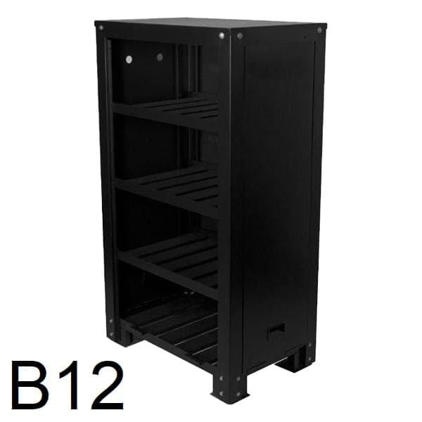 کابینت باتری 4 طبقه متوسط سری B12 الکترواستاتیک