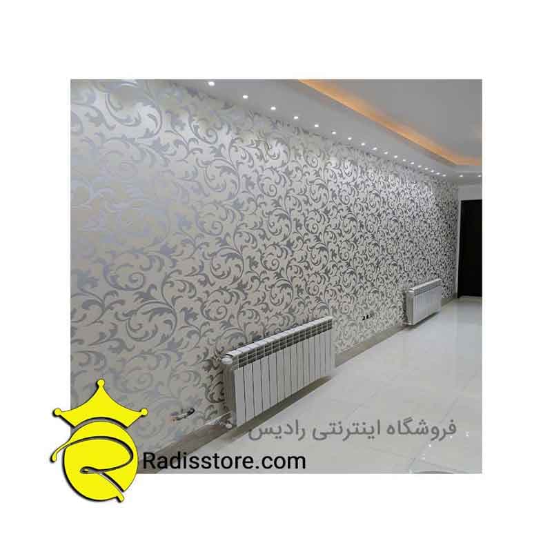 کاغذ دیواری آینه ای طرح پیچک