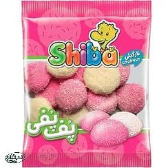 پف پفی توت فرنگی شیبا 50گ