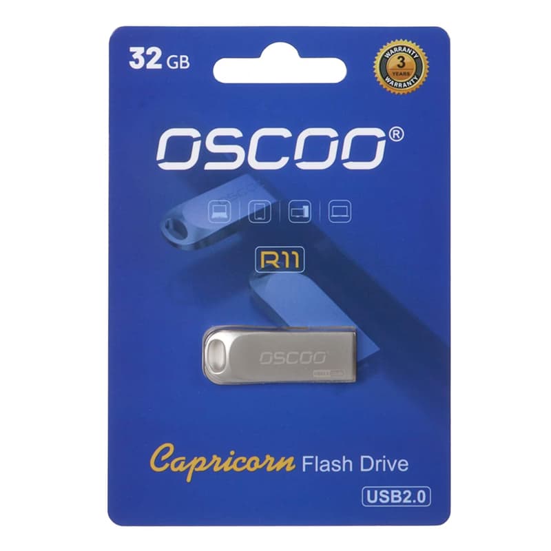 فلش مموری اوسکو 64 گیگابایت USB2.0 مدل Capricorn R11 (نقره ای) — تصویر ۵