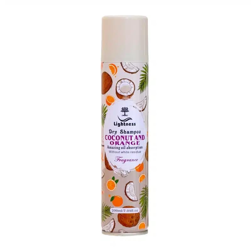 شامپو خشک لایتنس Lightness مدل Coconut & Orange(200 میل) — تصویر ۲