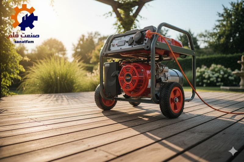 موتور برق 7.5 کیلو وات بنزینی دنیز مدل ZSP9000E