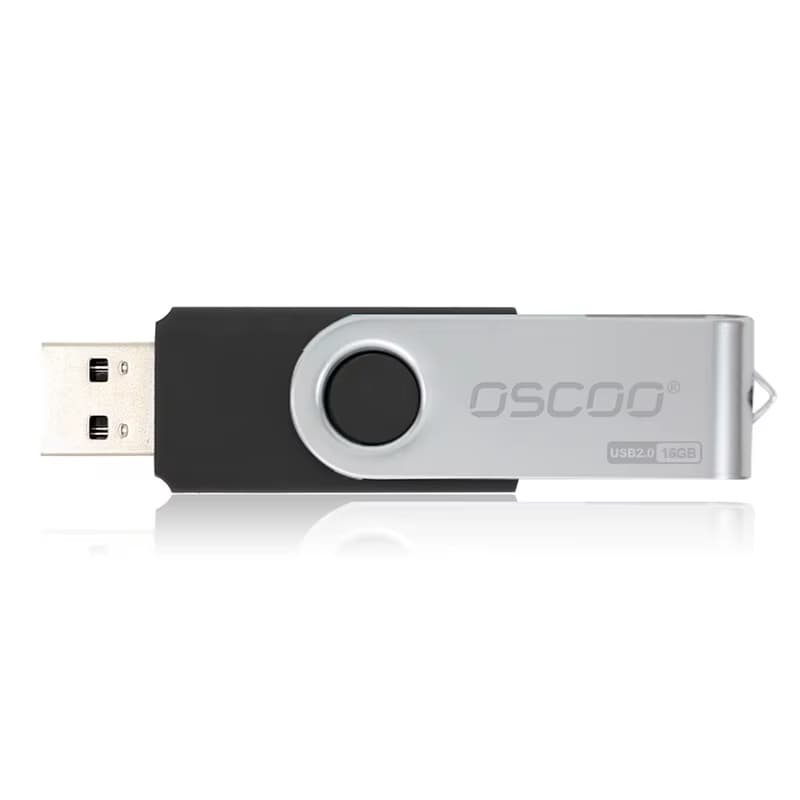 فلش مموری اوسکو 16 گیگابایت USB2.0 مدل 008U (نقره ای) — تصویر ۳