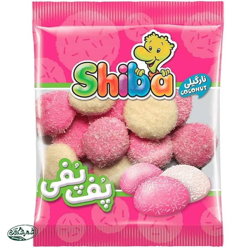 پف پفی شیبا نارگیل 50گ — تصویر ۲