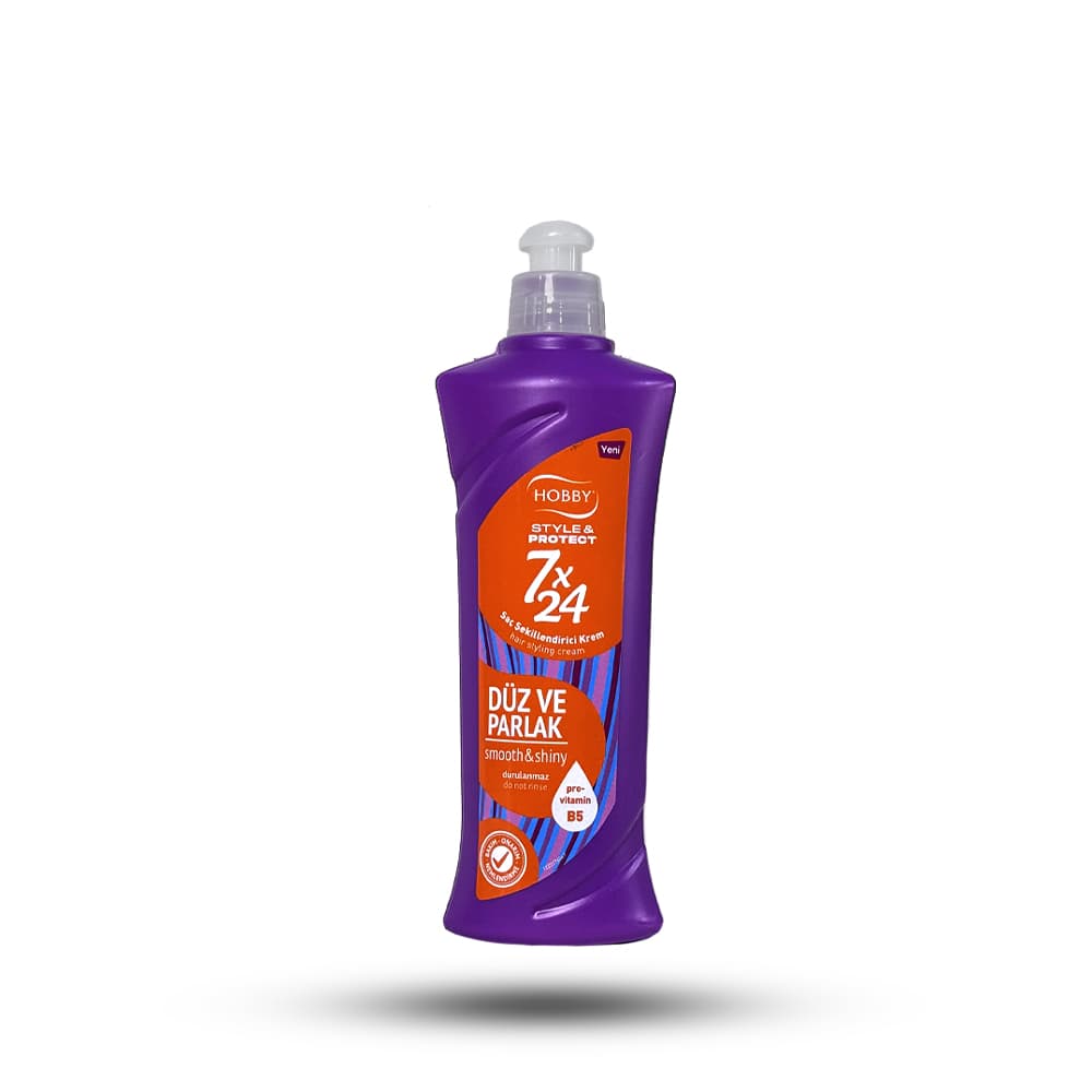 کرم مو هوبی مدل Smooth & Shiny صاف و براق کننده مو 250 میل