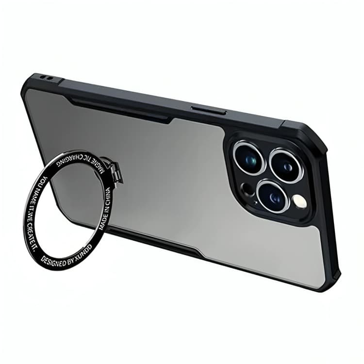 کاور ژاند مدل Magnetic Holder مناسب برای گوشی موبایل اپل iPhone 15 — تصویر ۲