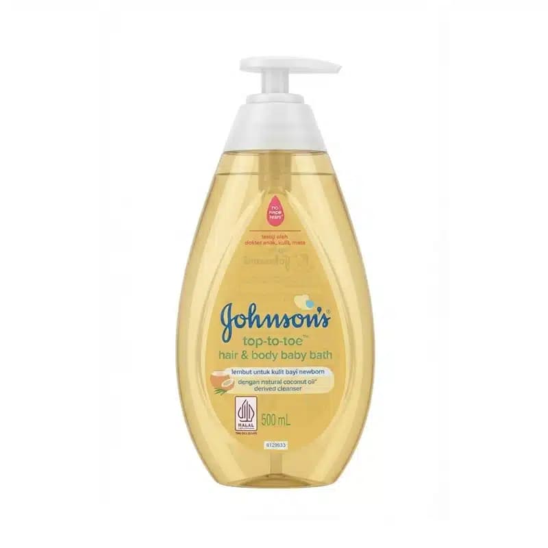شامپو سر و بدن کودک جانسون Johnsons مدل Top-To-Toe Hair & Body Baby Bath(500 میل)