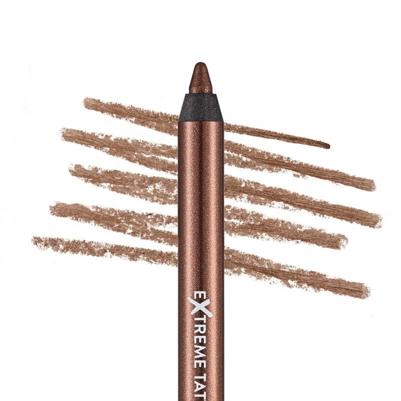 مداد چشم ژلی فلورمار flormar مدل Extreme Tattoo Gel Pencil کد 001(رنگ Glitzy Brown) — تصویر ۳