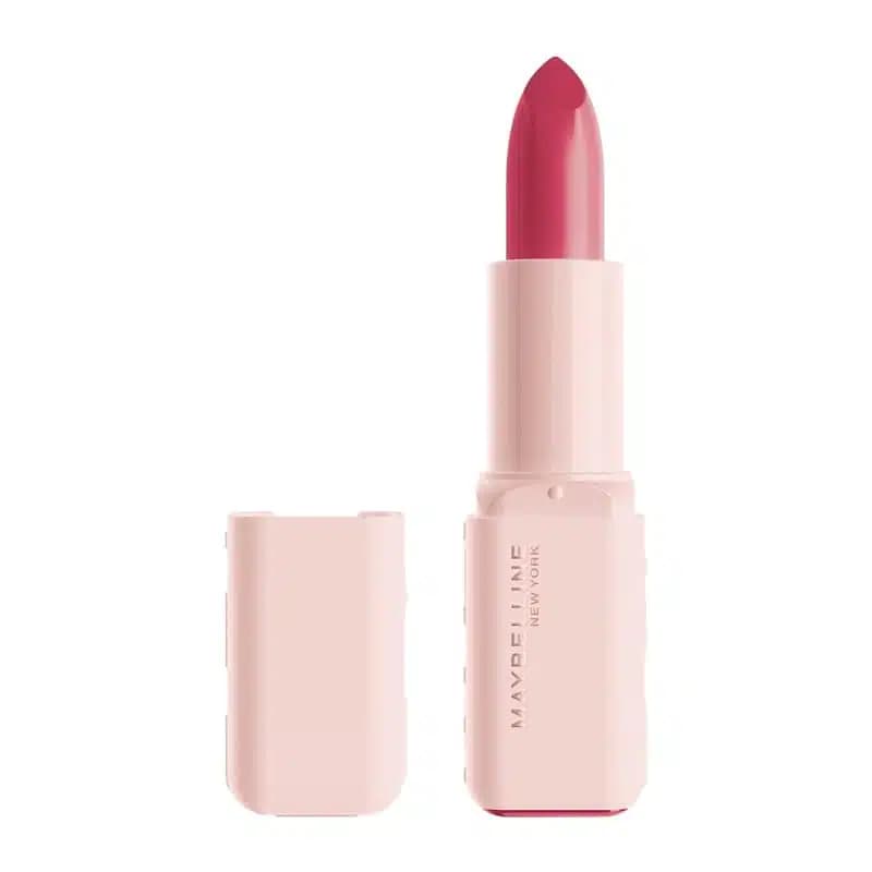 رژلب جامد ساتنی میبلین Maybelline مدل Moisturizing Serum Lipstick کد 108 رنگ Fit Check — تصویر ۲