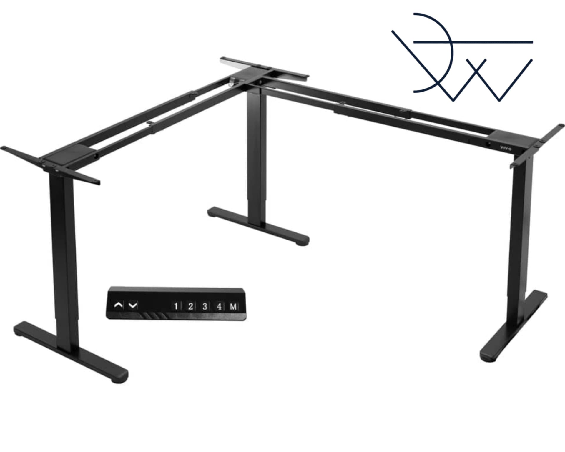میز قابل تنظیم ارتفاع سه پایه سه موتوره دو سگمنتی DW805023