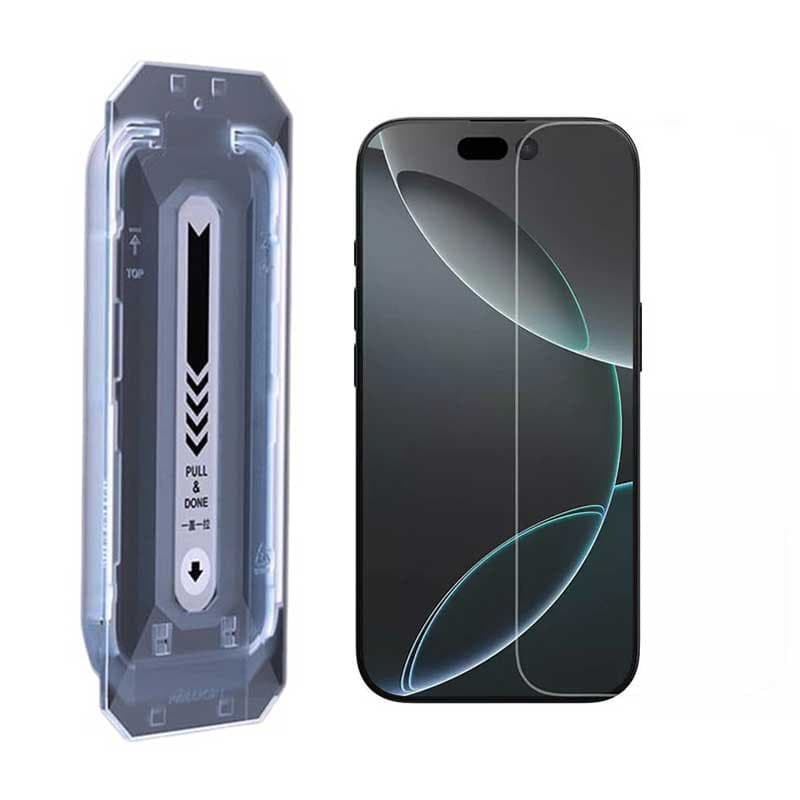 محافظ صفحه نمایش نیلکین مدل H Plus Pro مناسب برای گوشی موبایل اپل iPhone 16 Pro Max به همراه کیت نصب — تصویر ۴