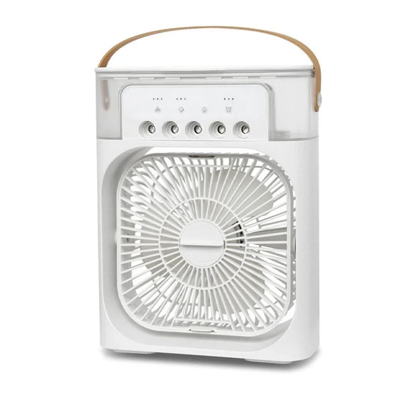 پنکه خنک کننده شارژی Mini Cooling Fan مه پاش رومیزی و قابل حمل