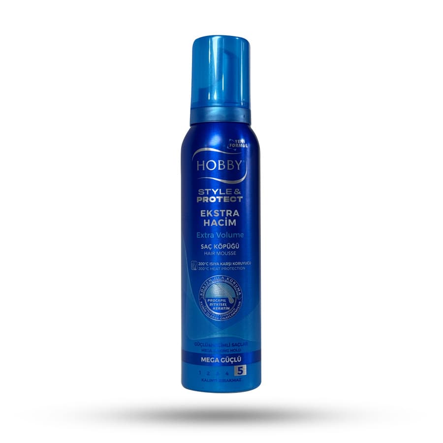 موس مو حجم دهنده هوبی مدل Extra Volume حجم 150 میل — تصویر ۲