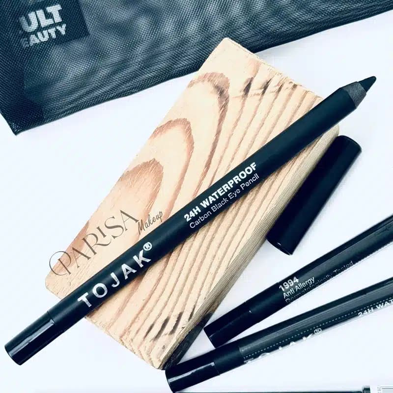 مداد چشم ضدآب 24 ساعته توجاک Tojak مدل Carbon Black — تصویر ۲