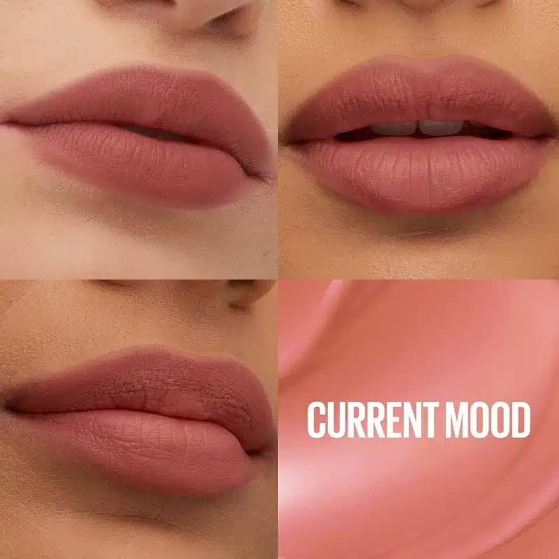 تینت لب میبلین Maybelline مدل Super Stay Teddy Lip Tint کد 10 رنگ Current Mood — تصویر ۳