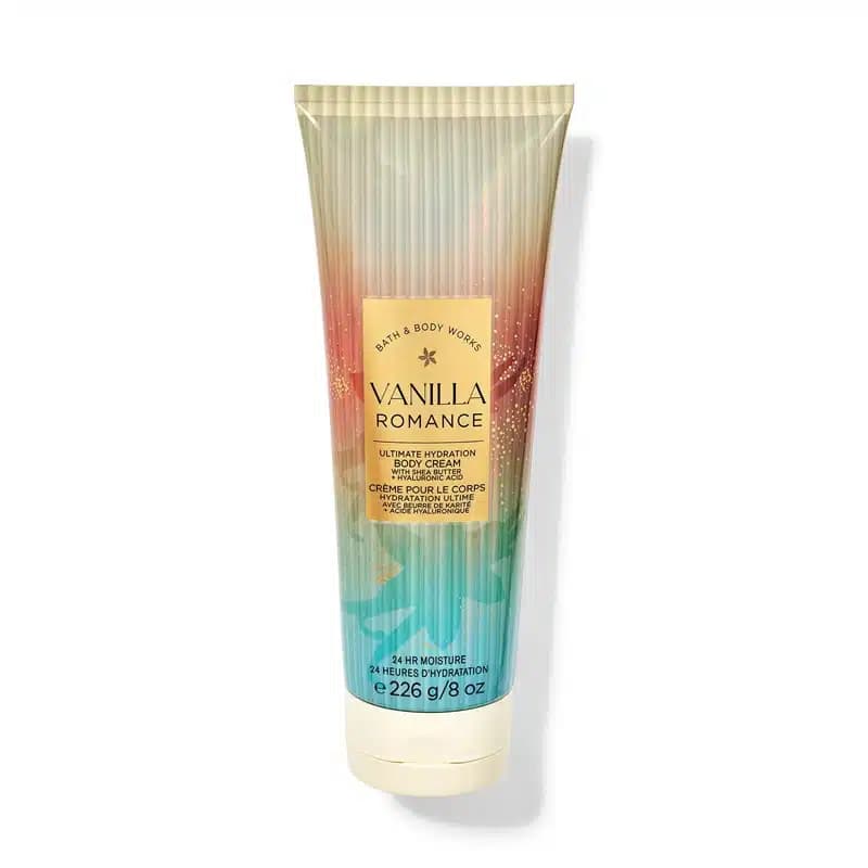 کرم بدن آبرسان بث اند بادی Bath & Body Ultimate Hydration Body Cream مدل Vanilla Romance (226 گرم)