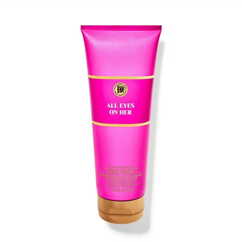 کرم بدن آبرسان بث اند بادی Bath & Body Ultimate Hydration Body Cream مدل All Eyes On Her (226 گرم)
