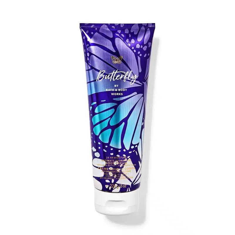 کرم بدن آبرسان بث اند بادی Bath & Body Ultimate Hydration Body Cream مدل Butterfly (226 گرم)
