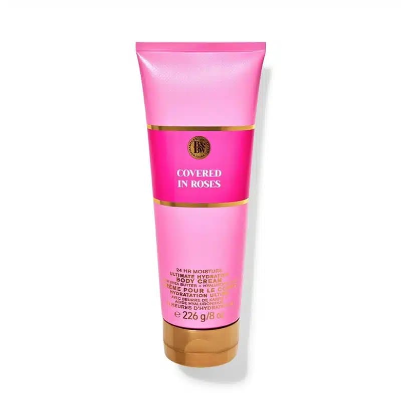کرم بدن آبرسان بث اند بادی Bath & Body Ultimate Hydration Body Cream مدل Covered in Roses (226 گرم)