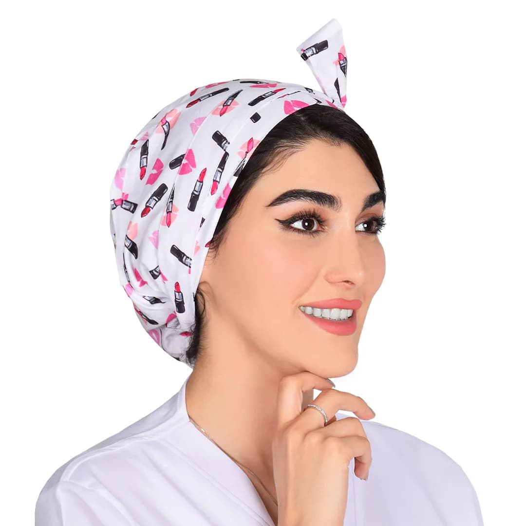 کلاه حجاب طرحدار کد 180