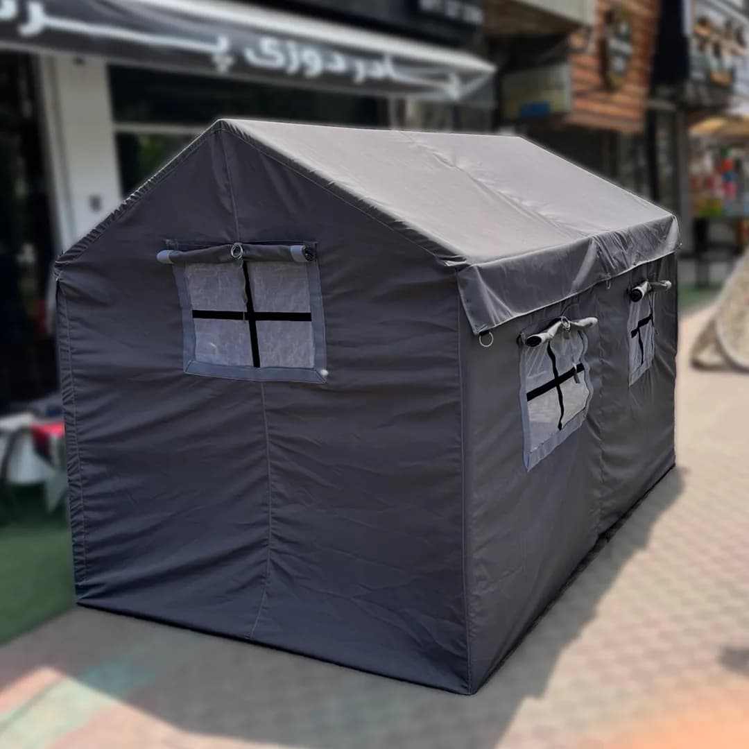 چادر اسکلتی با برزنت نانو 2*3 همراه با توری — تصویر ۳