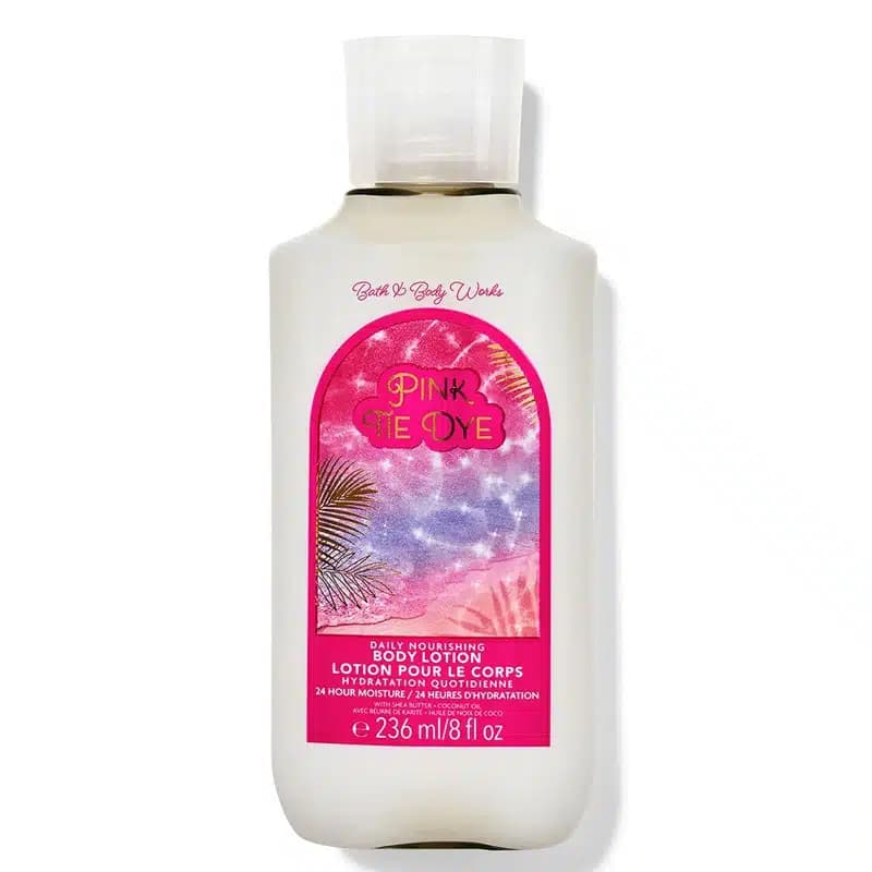 لوسیون بدن بث اند بادی Bath & Body مدل Pink Tie Dye (236 میل)