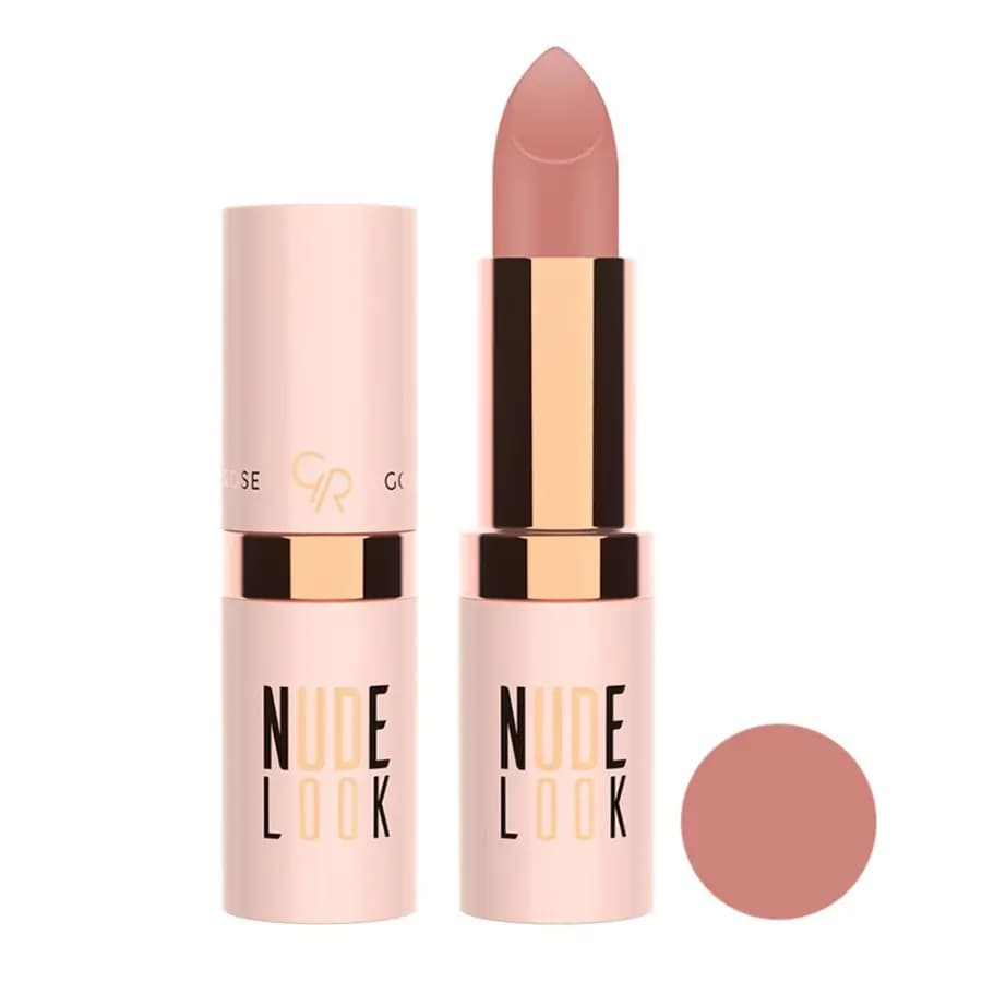 رژ لب جامد گلدن رز Nude Look — تصویر ۶