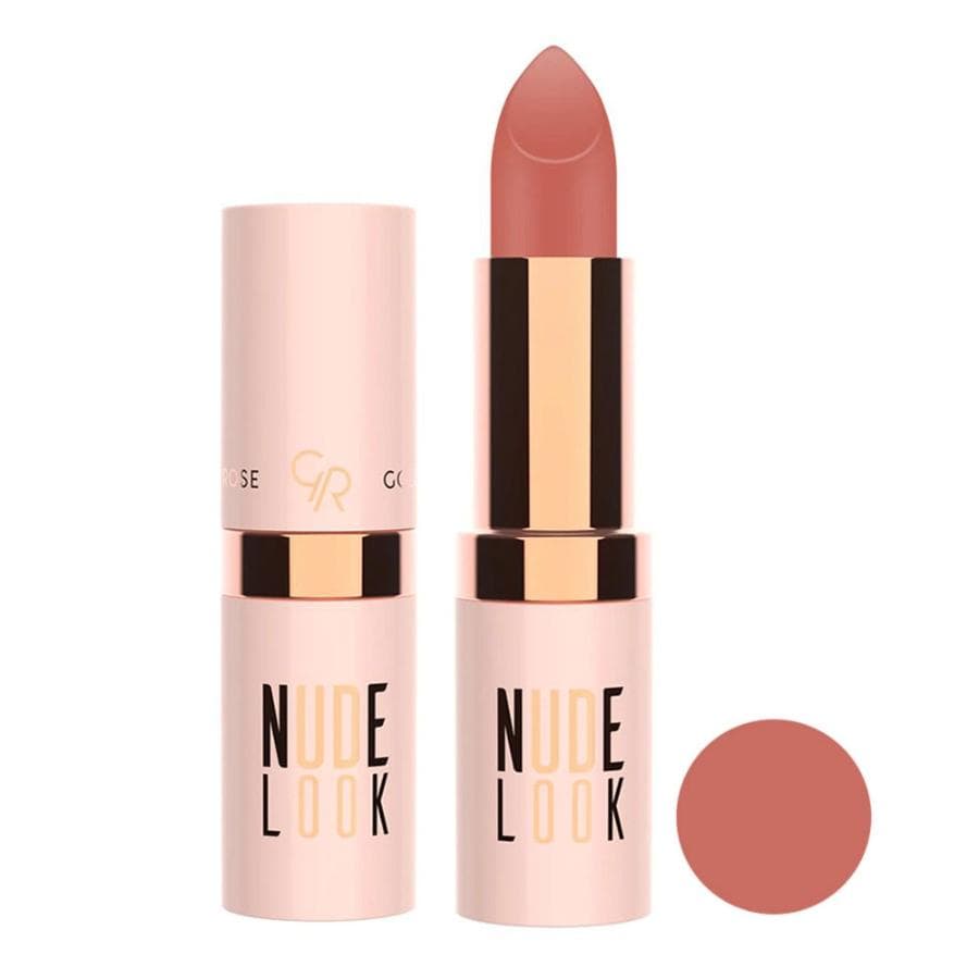 رژ لب جامد گلدن رز Nude Look — تصویر ۴