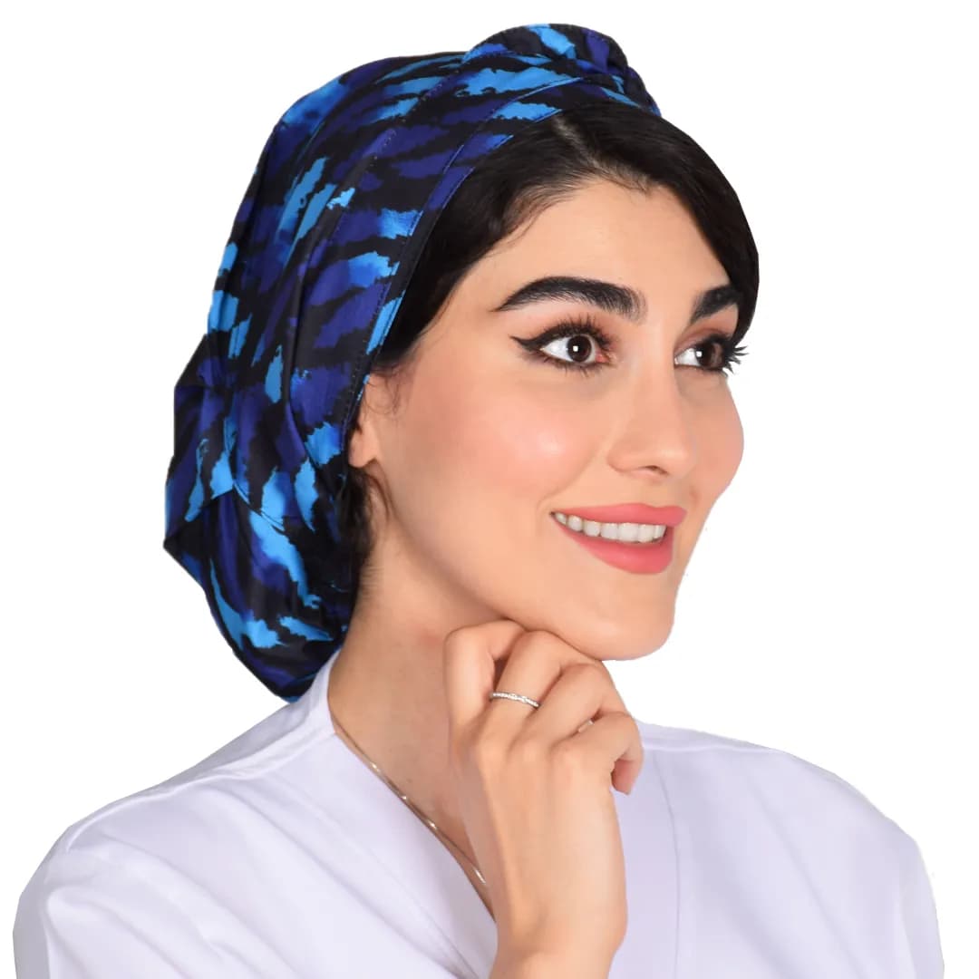 کلاه حجاب طرحدار کد 191