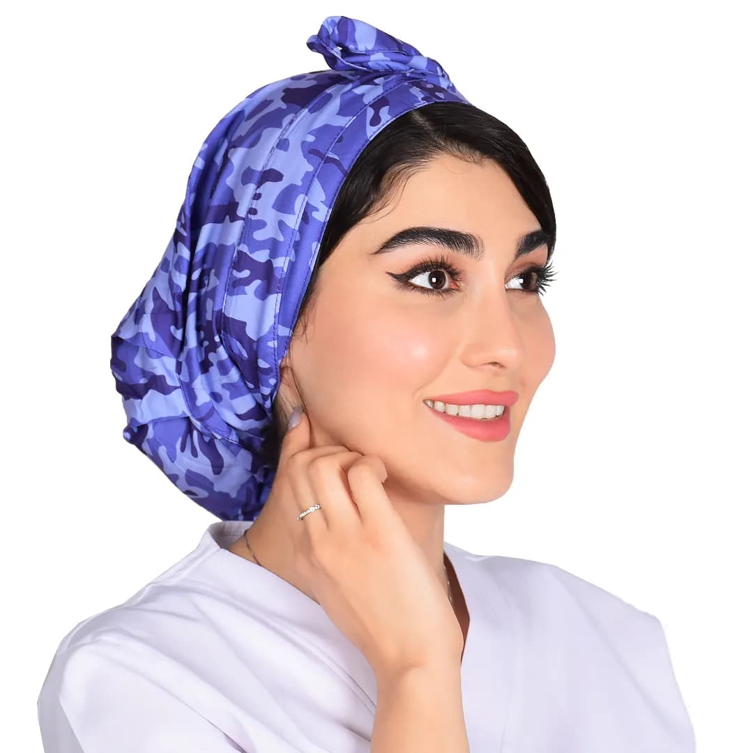 کلاه حجاب طرحدار کد 190